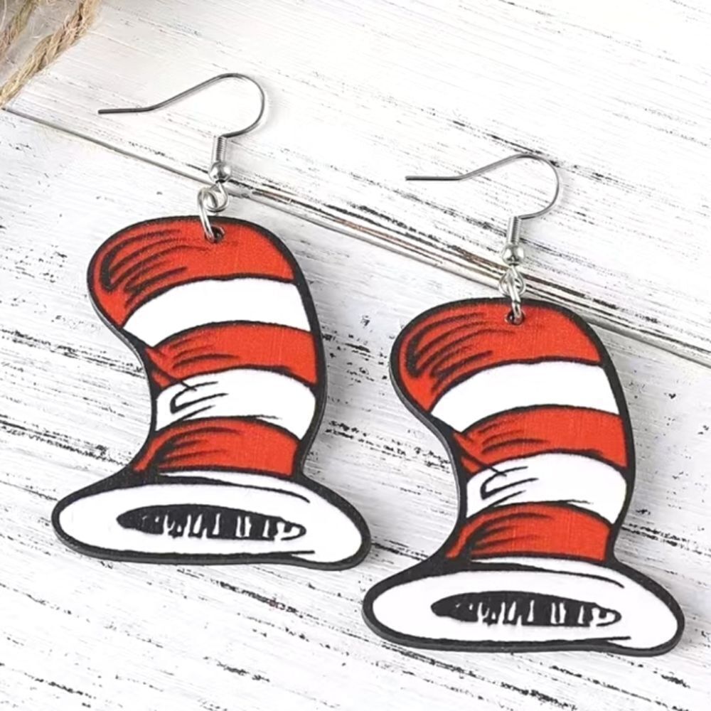 Hand crafted dangle earrings - Picture 2 of 5